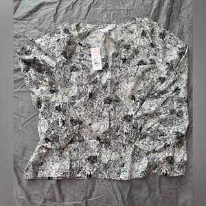 Lilly Pulitzer Sullivan Long Sleeve Top Size XL NWT